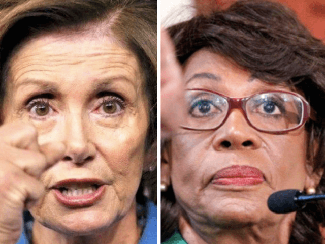Nancy Pelosi and Maxine Waters (wire services)