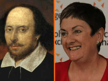 William Shakespeare/National Education Union (NEU) joint general secretary Mary Bousted