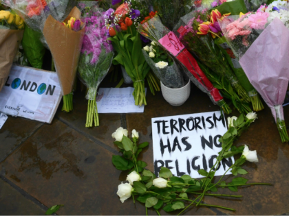 LONDON, ENGLAND - JUNE 06: Flowers and tributes are left near the scene of Saturday's terrorist attack, on June 6, 2017 in London, England. The third attacker has been named by Italian media as Youssef Zaghba a London restaurant worker, following the attack on Saturday night in London Bridge and …