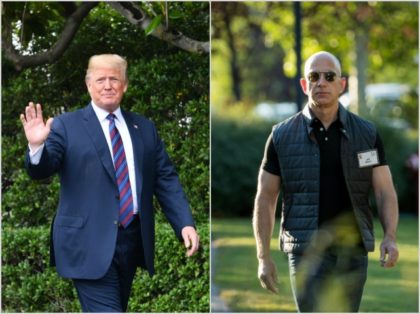 Trump-Bezos-Collage
