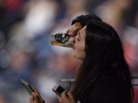 Twitter Beer Chug Baseball Fan
