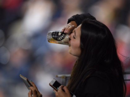 Beer Chug Baseball Fan