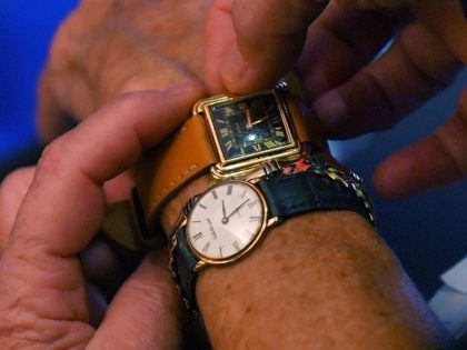 Watches for daylight savings time (Loic Venance / AFP / Getty)