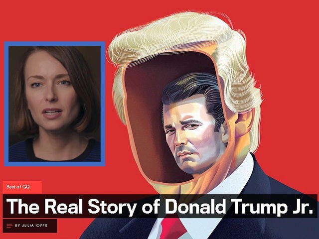 GQ author Julia Ioffe and her story on Donald Trump Jr. for the lifestyle magazine.