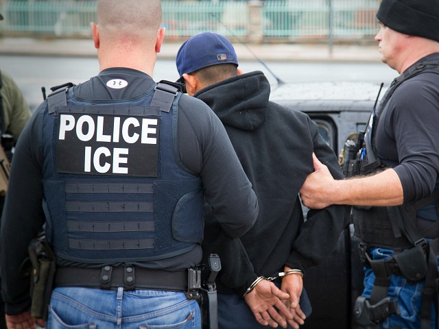 In this Tuesday, Feb. 7, 2017, photo released by U.S. Immigration and Customs Enforcement shows foreign nationals being arrested this week during a targeted enforcement operation conducted by U.S. Immigration and Customs Enforcement (ICE) aimed at immigration fugitives, re-entrants and at-large criminal aliens in Los Angeles. Immigrant advocates on Friday, Feb. 10, 2017, decried a series of arrests that federal deportation agents said aimed to round up criminals in Southern California but they believe mark a shift in enforcement under the Trump administration. (Charles Reed/U.S. Immigration and Customs Enforcement via AP)