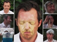 levi-tillemann-lolcow Congressional candidate Levi Tillemann reacts to being pepper sprayed.