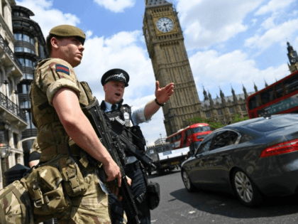 Britain's terror threat assessment has been raised to "critical", the highest level, meaning an attack is considered imminent (AFP/ Justin TALLIS)