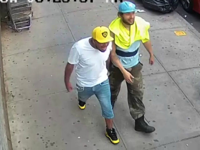 Police are looking for two men they say knocked out a man in the Bronx and several others