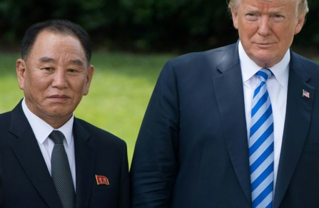 US-NKorea summit back on, Trump says after meeting Kim envoy