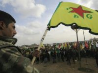 kurds A member of the Kurdish People's Protection Units (YPG) takes part in a demonstration on January 21, 2018 alongside Syrian Kurds in the town of Amuda, some 30 kilometres west of Qamishli, against a military operation by the Turkish army against the Kurdish YPG forces in Syria's Afrin