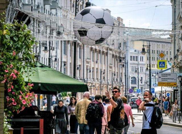 Russia looks for World Cup to score economic goals
