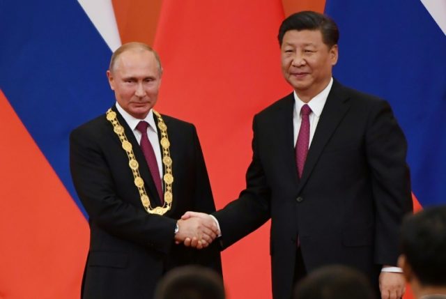 Xi touts Putin ties as US tensions bring them closer