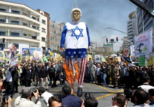 Iran defiant as it holds day of anti-Israel protests