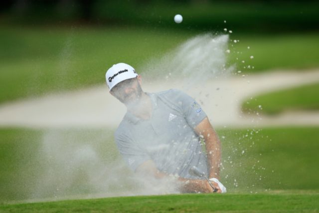 Dustin Johnson takes share of lead into final round in Memphis