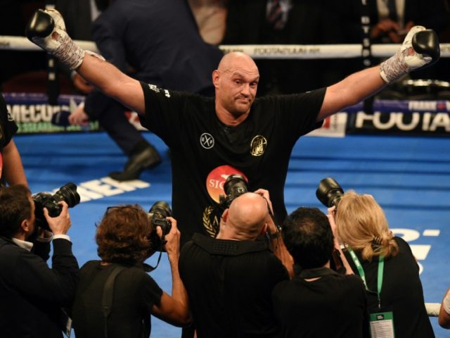 Former heavyweight champion Fury wins on boxing comeback