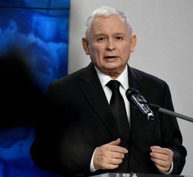 Poland's governing party leader leaves hospital after 37 days