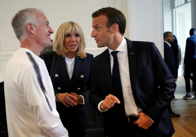Macron says he will go to support France when they reach last eight