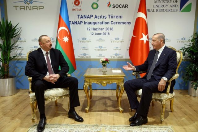 Erdogan opens new pipeline to pump Azerbaijan gas to Europe