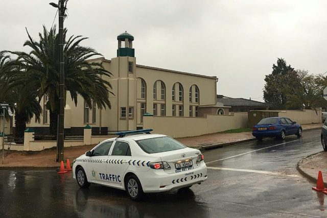 Two stabbed to death in South Africa mosque, attacker killed