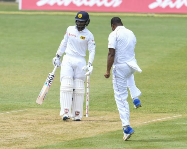 Chandimal holds Sri Lanka together in face of Windies pace assault
