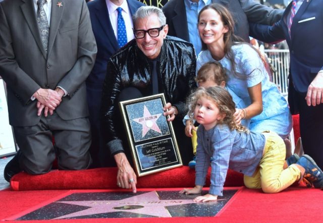 Jeff Goldblum honored with Walk of Fame star