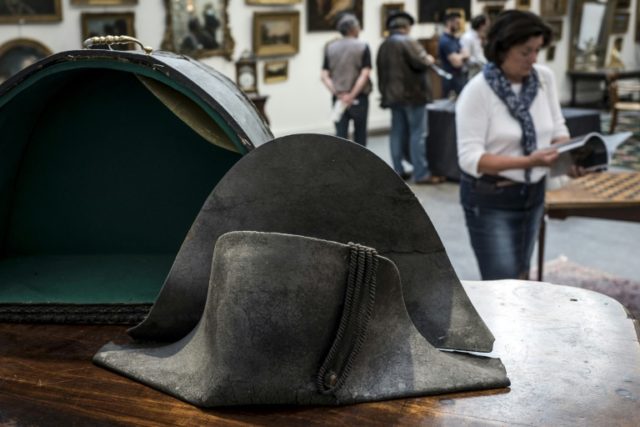 Is it Napoleon's? Battlefield hat for sale in France