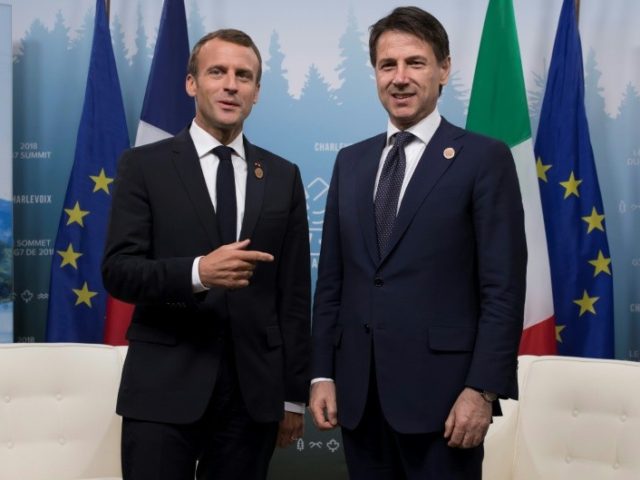 Migrant crisis on the menu as Macron meets Italian leader