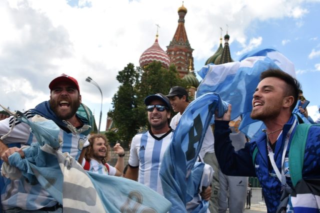 South American football fever grips Moscow