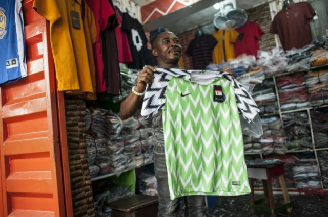 Fake Nigeria World Cup jerseys fly off the shelves