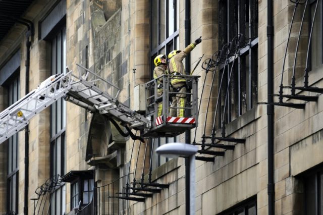 Blaze guts one of world's top art schools in Glasgow -- again