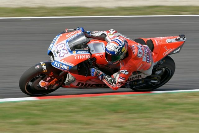 Dovizioso fastest after free practice as Marquez crashes again