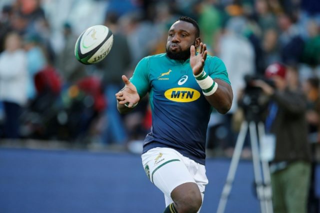 Boks' 'Beast' boosted by president before win, 100th cap