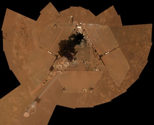 Martian dust storm silences NASA's rover, Opportunity