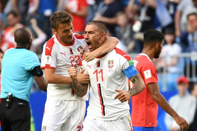 Kolarov stunner gives Serbia victory over Costa Rica