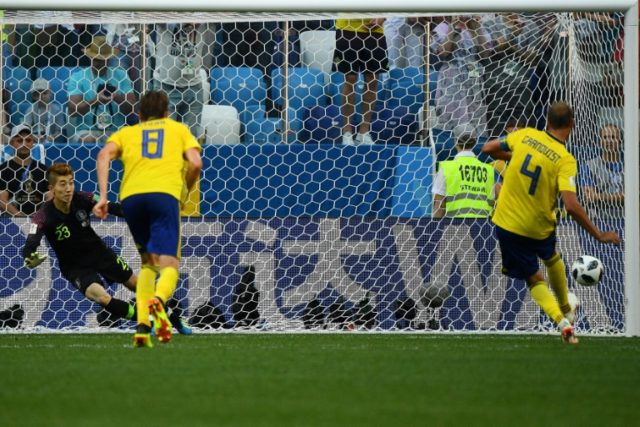 VAR penalty gives Sweden a narrow win over South Korea