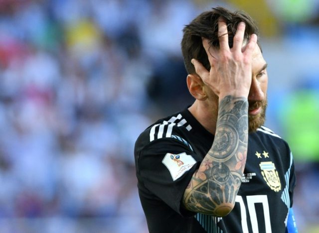 'Don't blame Messi', pleads Argentina boss Sampaoli