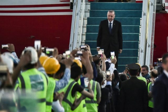 Erdogan showcases new Istanbul airport ahead of elections