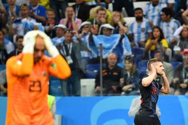 Caballero howler gifts Croatia goal at World Cup