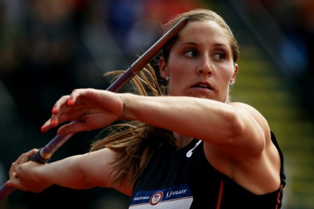 Winger wins US women's javelin title