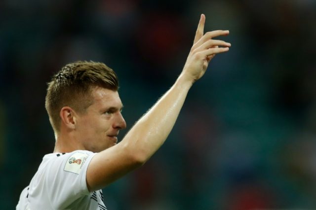 Kroos relieved to make amends for Germany at World Cup