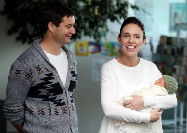 N. Zealand PM hopes for new world for daughter Neve