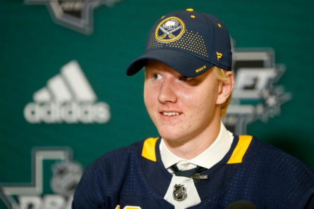 Sabres take rangy Swede Dahlin with first overall NHL pick