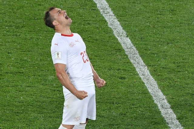 Swiss players' pro-Kosovo celebration triggers backlash