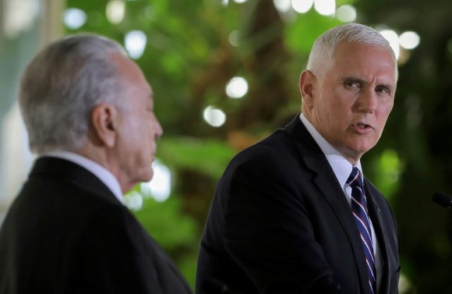 Temer, Pence discuss Venezuela, Brazilian kids separated at US border