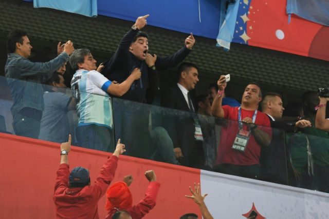 Maradona needs medical treatment after Argentina victory