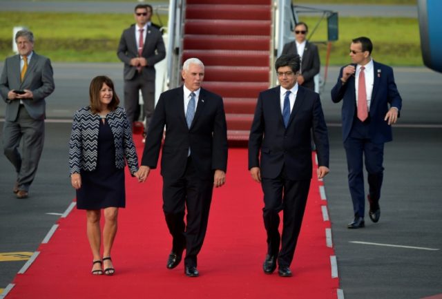 Pence travels to Ecuador, will address Venezuela crisis