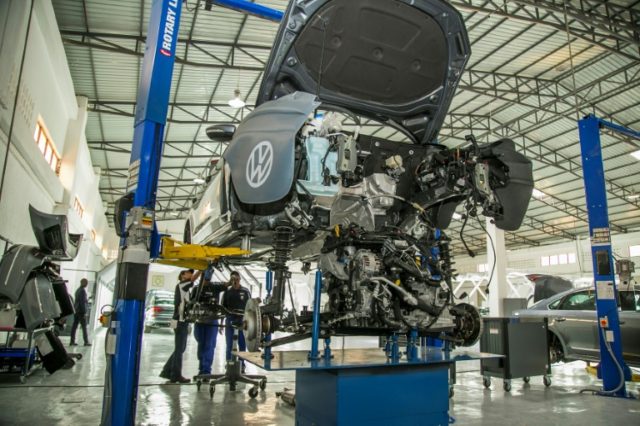 First Rwandan-made Volkswagen rolls off assembly line