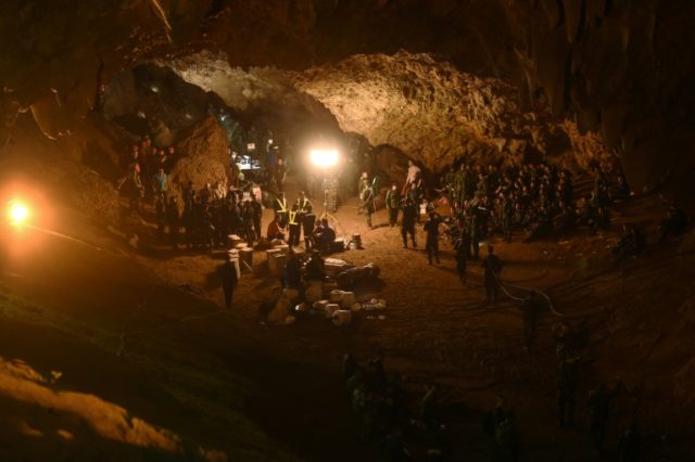 Prayers for Thai children and coach trapped in flooded cave