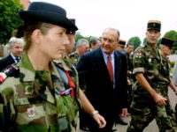 Former French president Jacques Chirac ended in 2001 compulsory military service of ten months for young men starting at age 18 Former French president Jacques Chirac ended in 2001 compulsory military service of ten months for young men starting at age 18