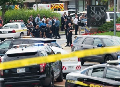 At least five dead in Annapolis newsroom shooting